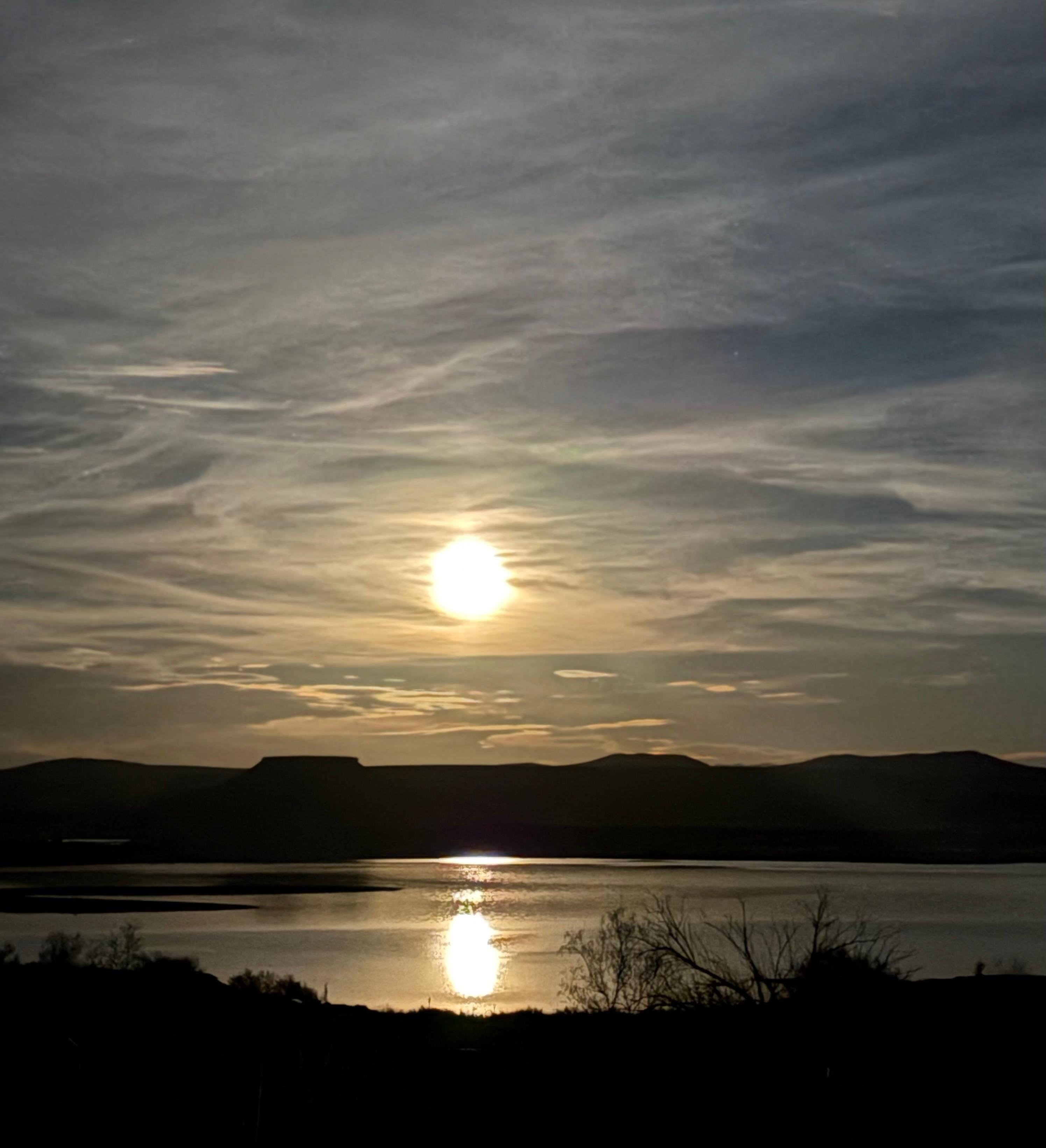 Moonrise over the Rio Grande