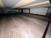 Mold growing under bed on wall