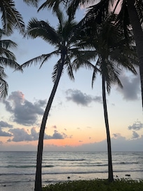 Sunrise near the dock