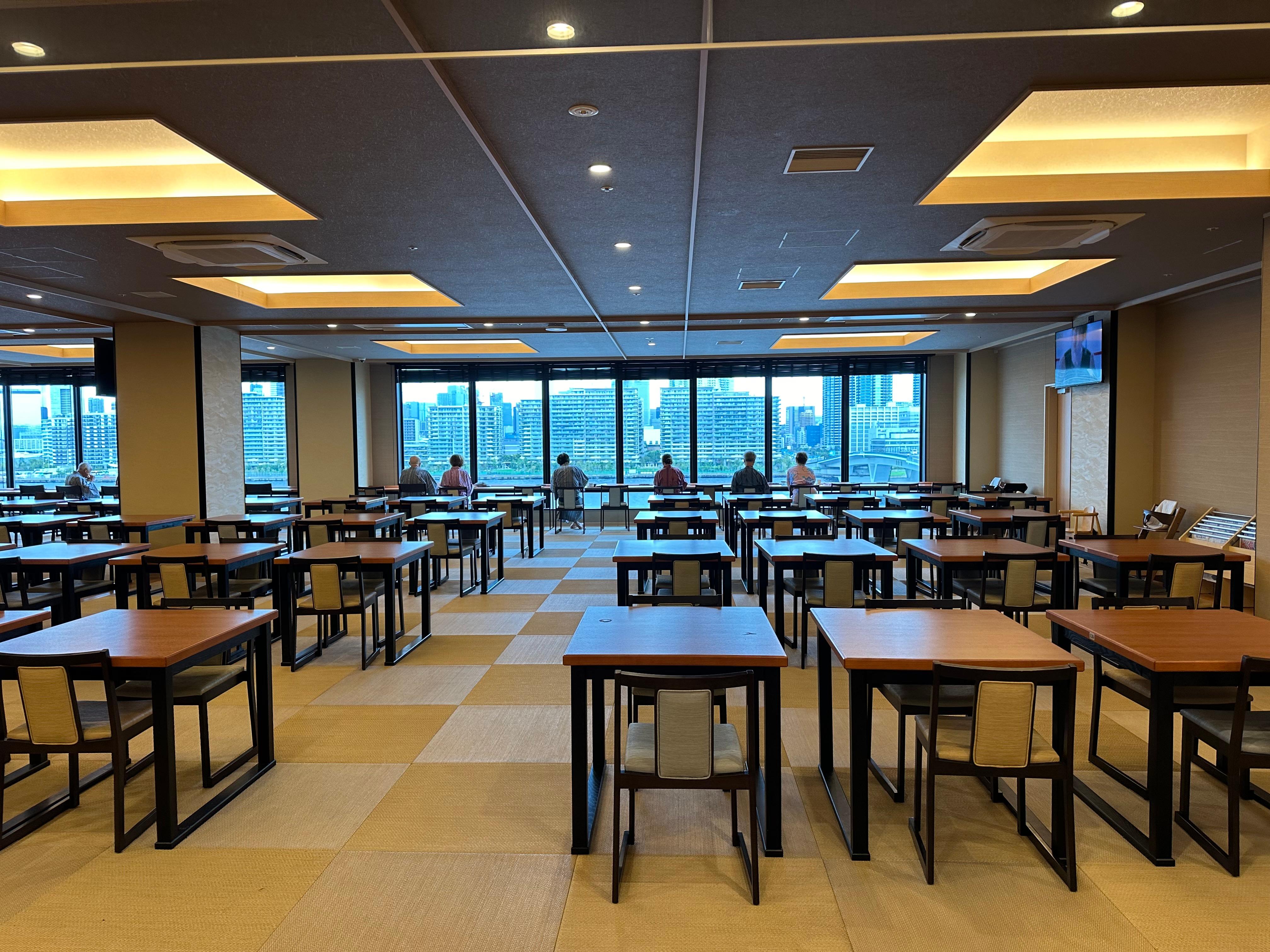 Dining and breakfast buffet area