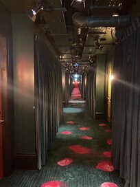 Hallway to the rooms