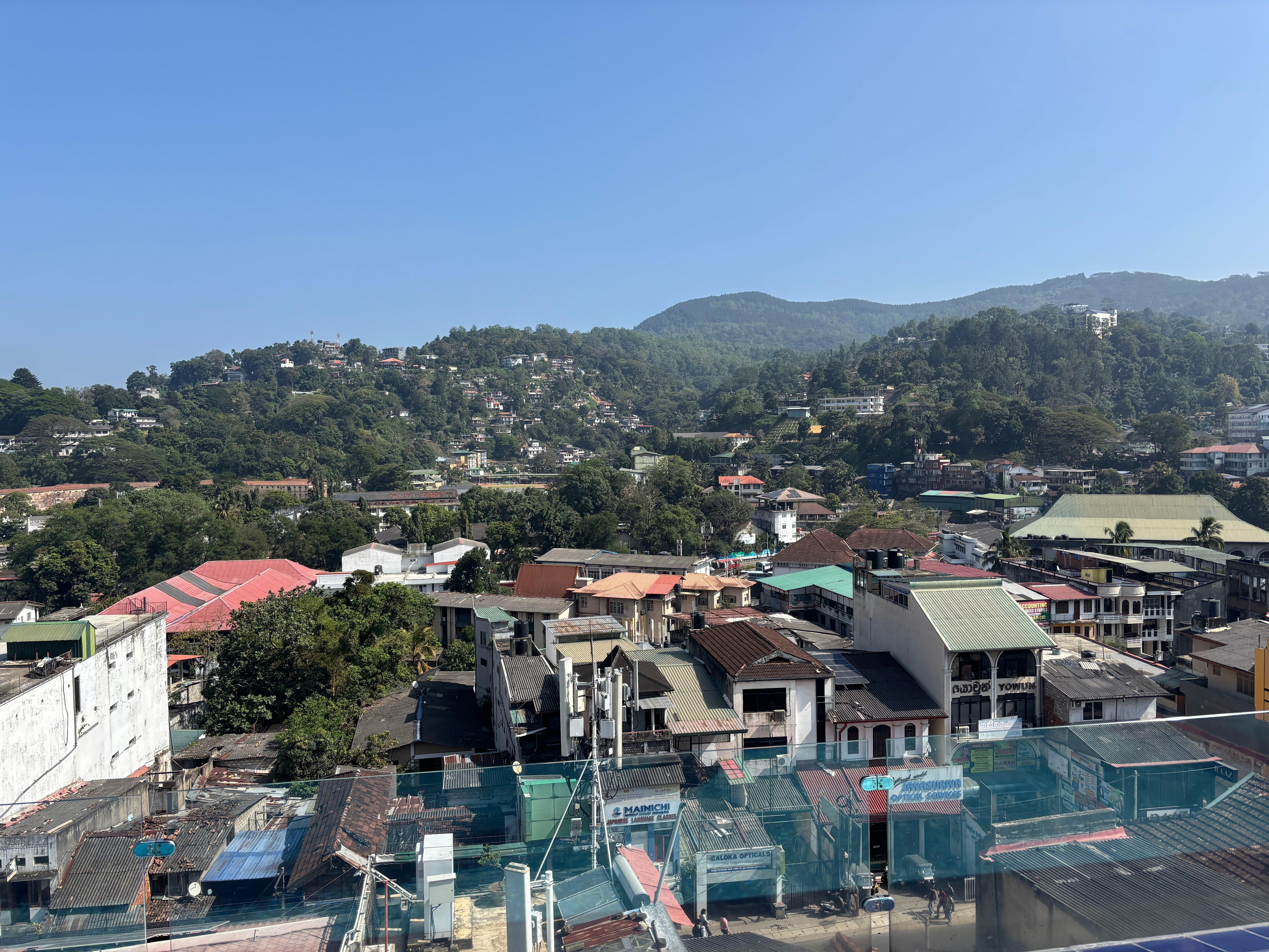 View from pool terrace 