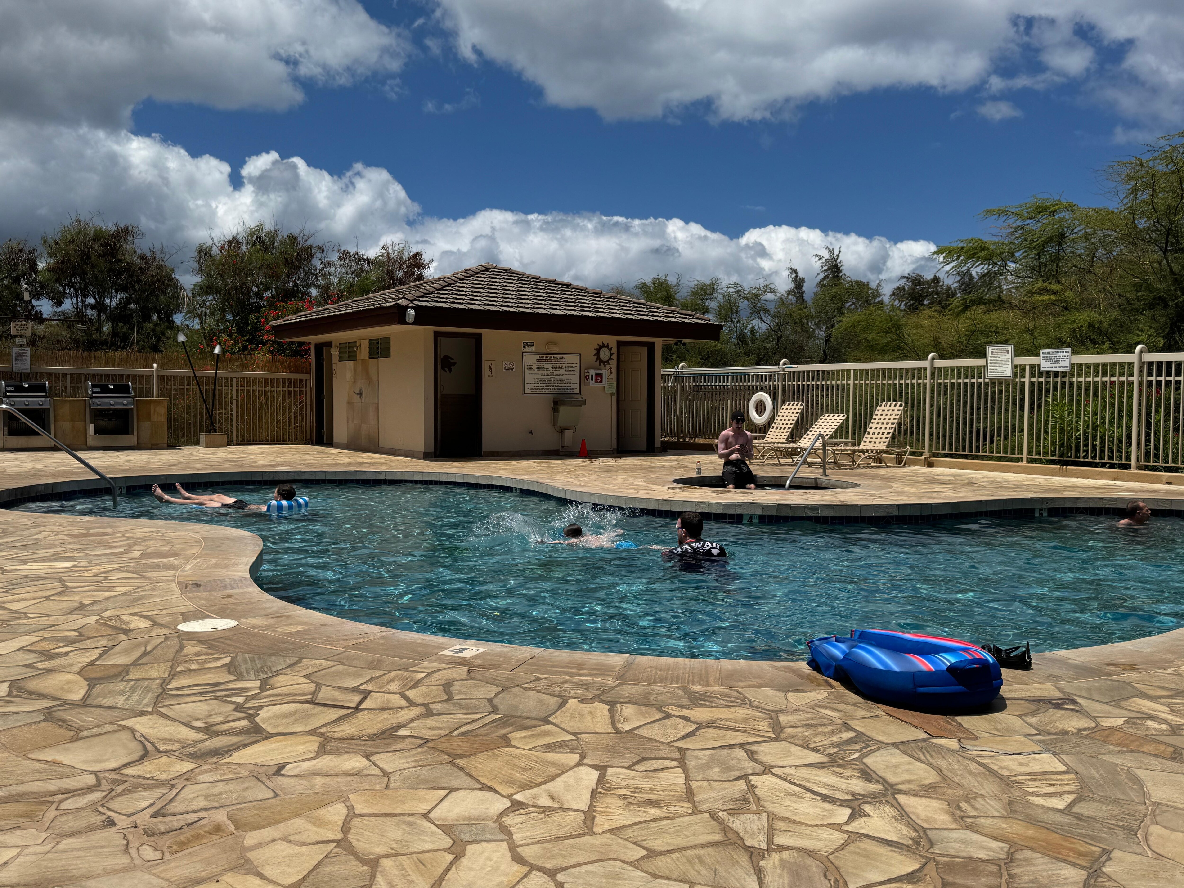 Pool and hot tub