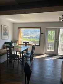 Outstanding view in large dining room