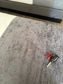Bleached bedding