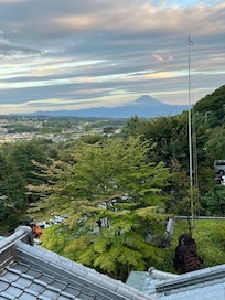 部屋からの富士山