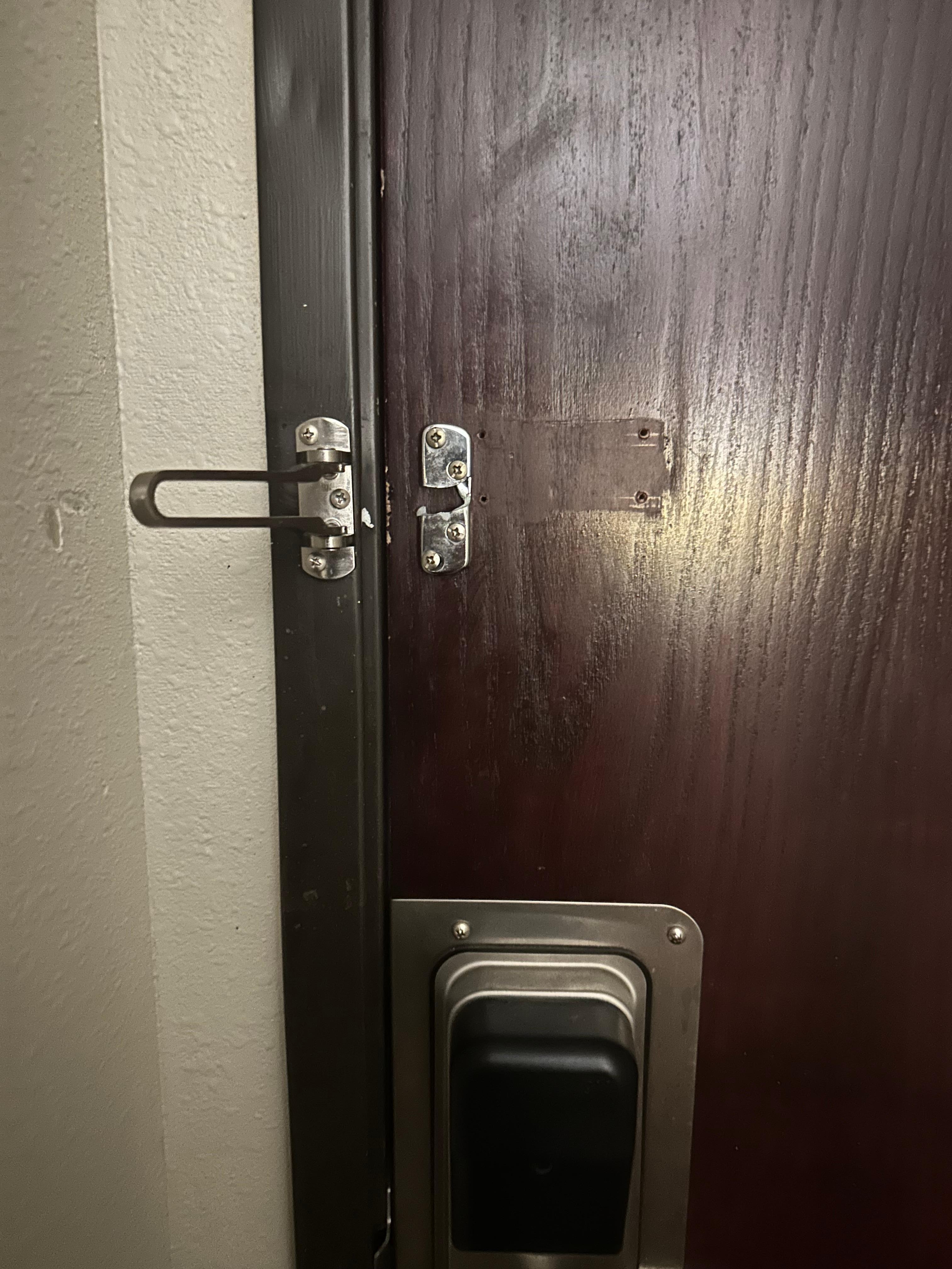 Broken door locks