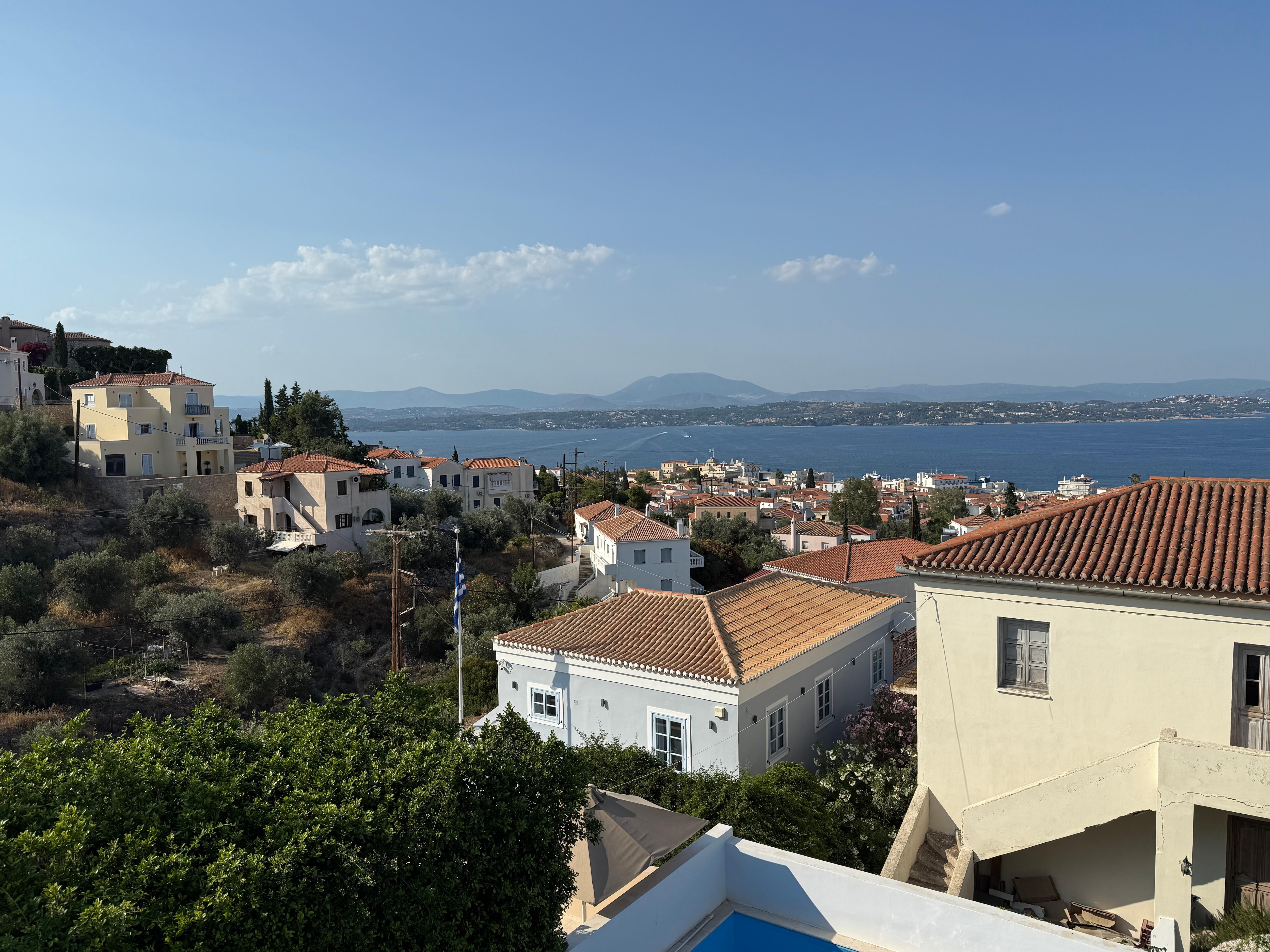 view from the room upstairs