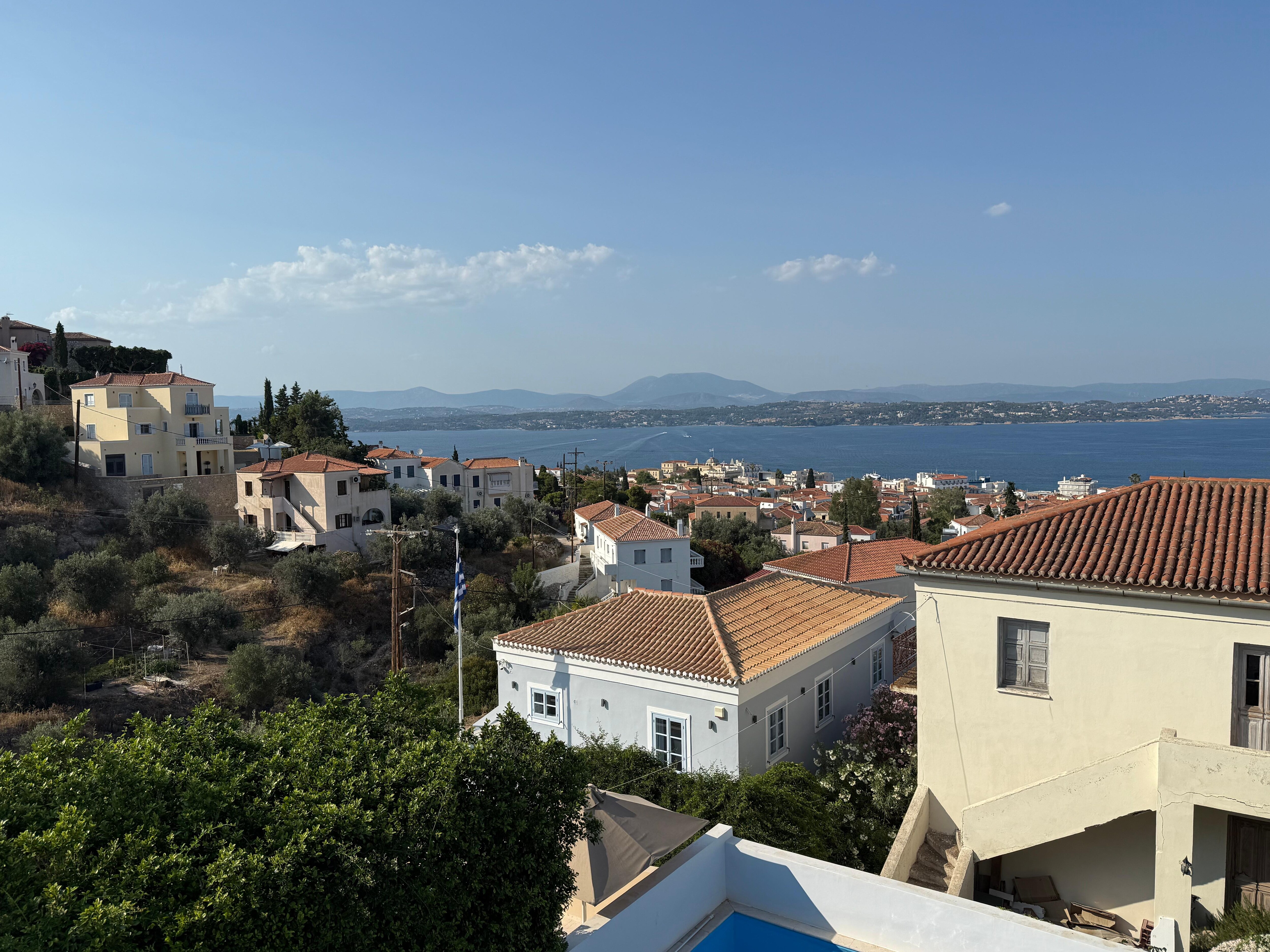 view from the room upstairs