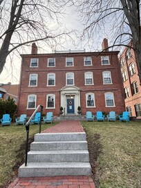 House from front sidewalk