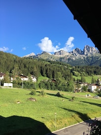 vista dal balcone