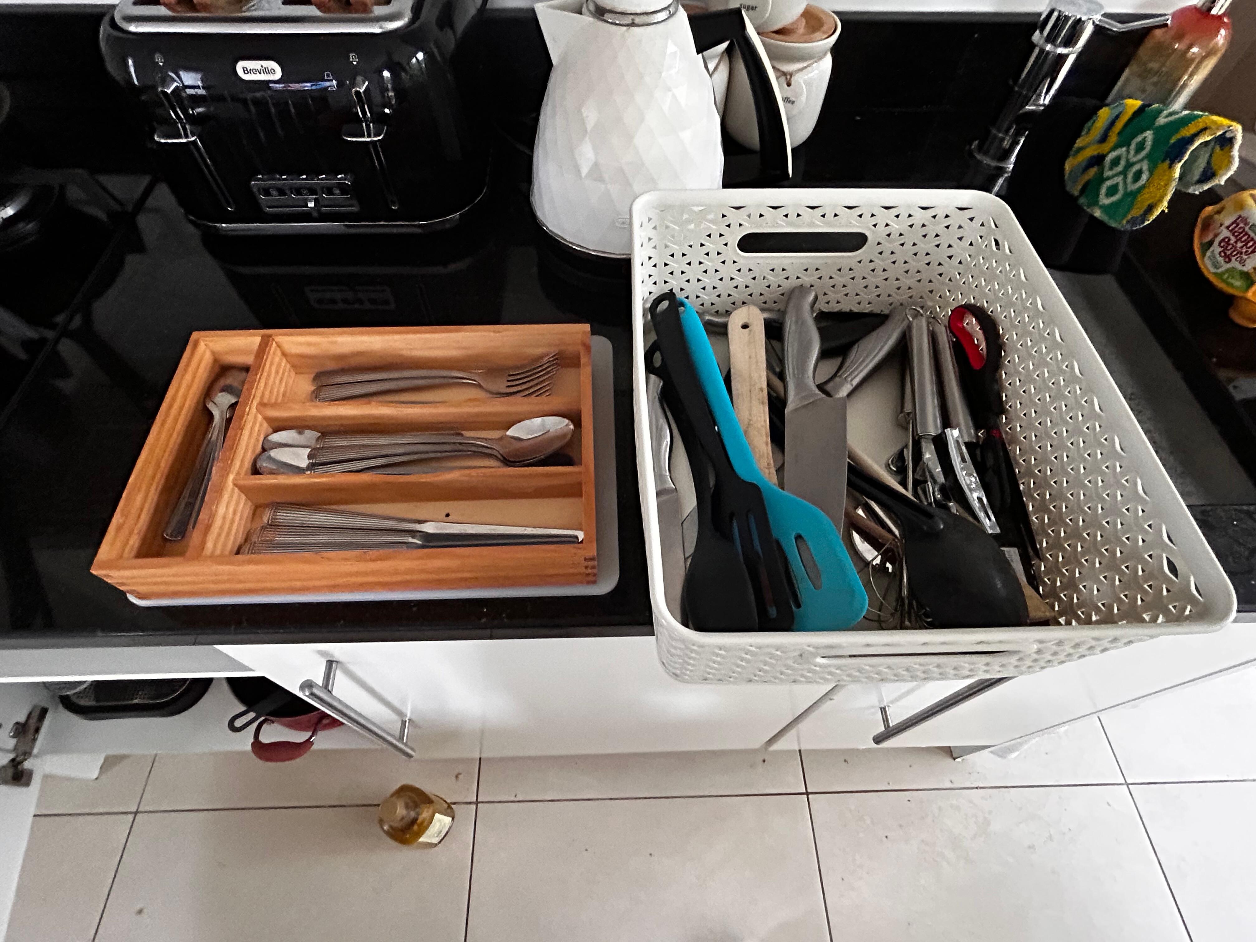 Less than adequate utensils 