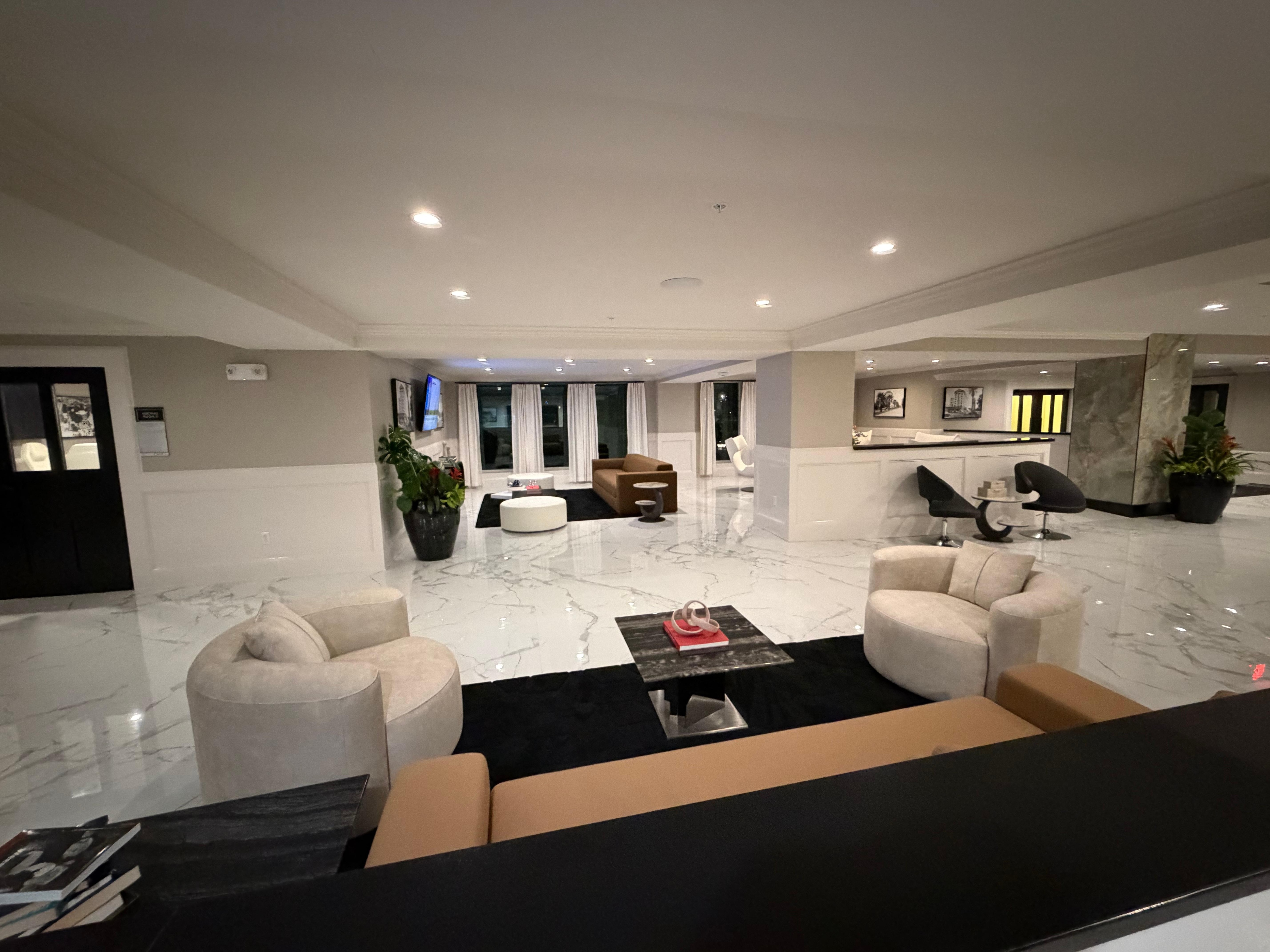 Lounge area