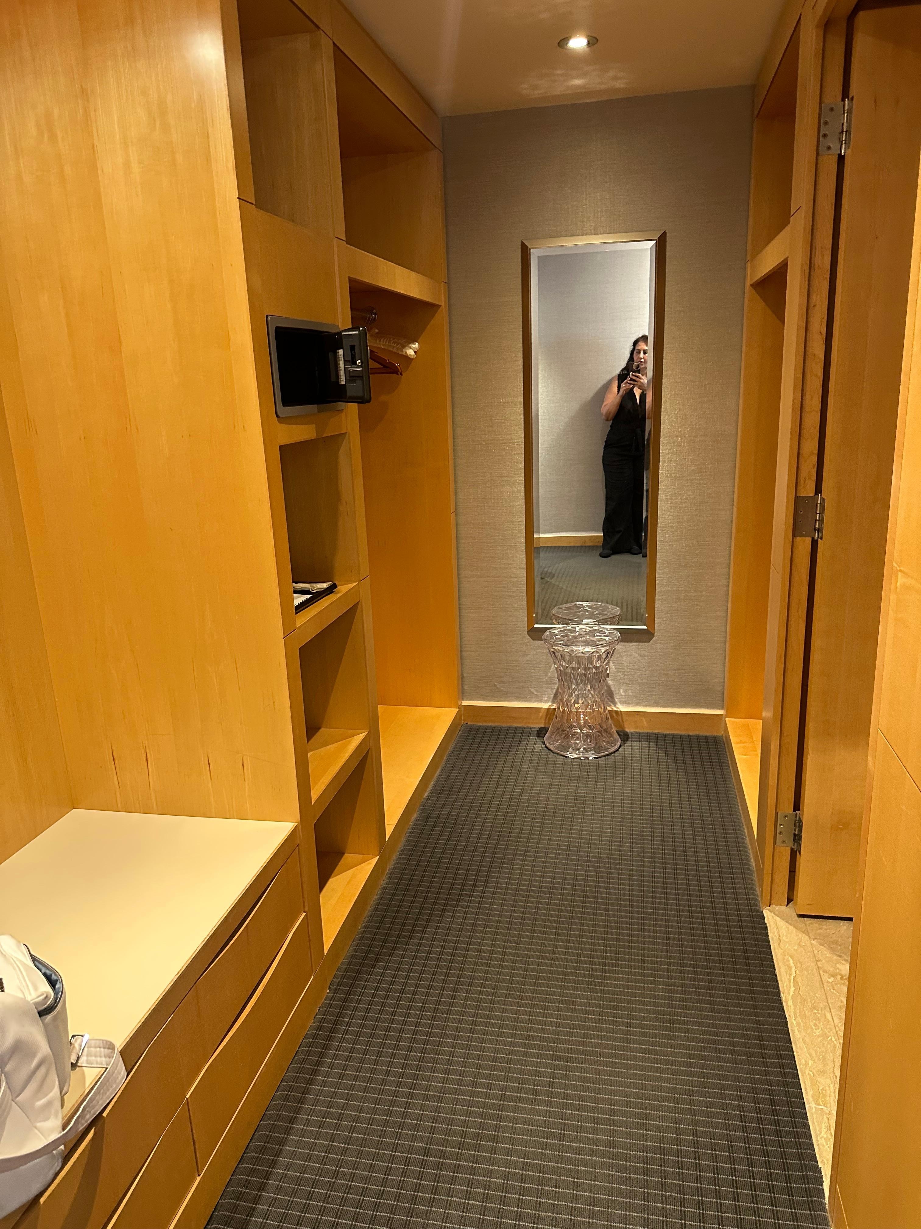Spacious walk in