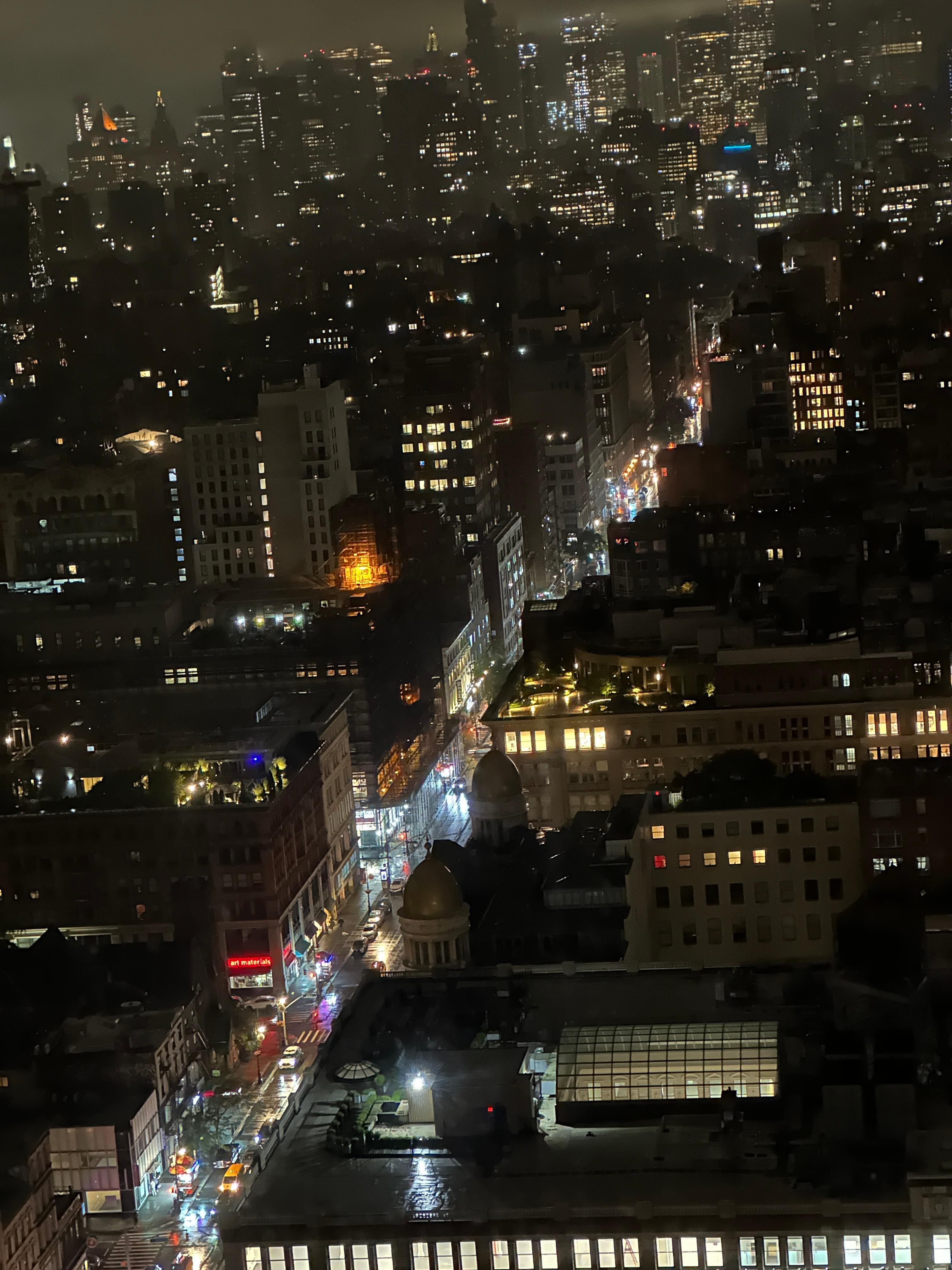 Our view from the window 