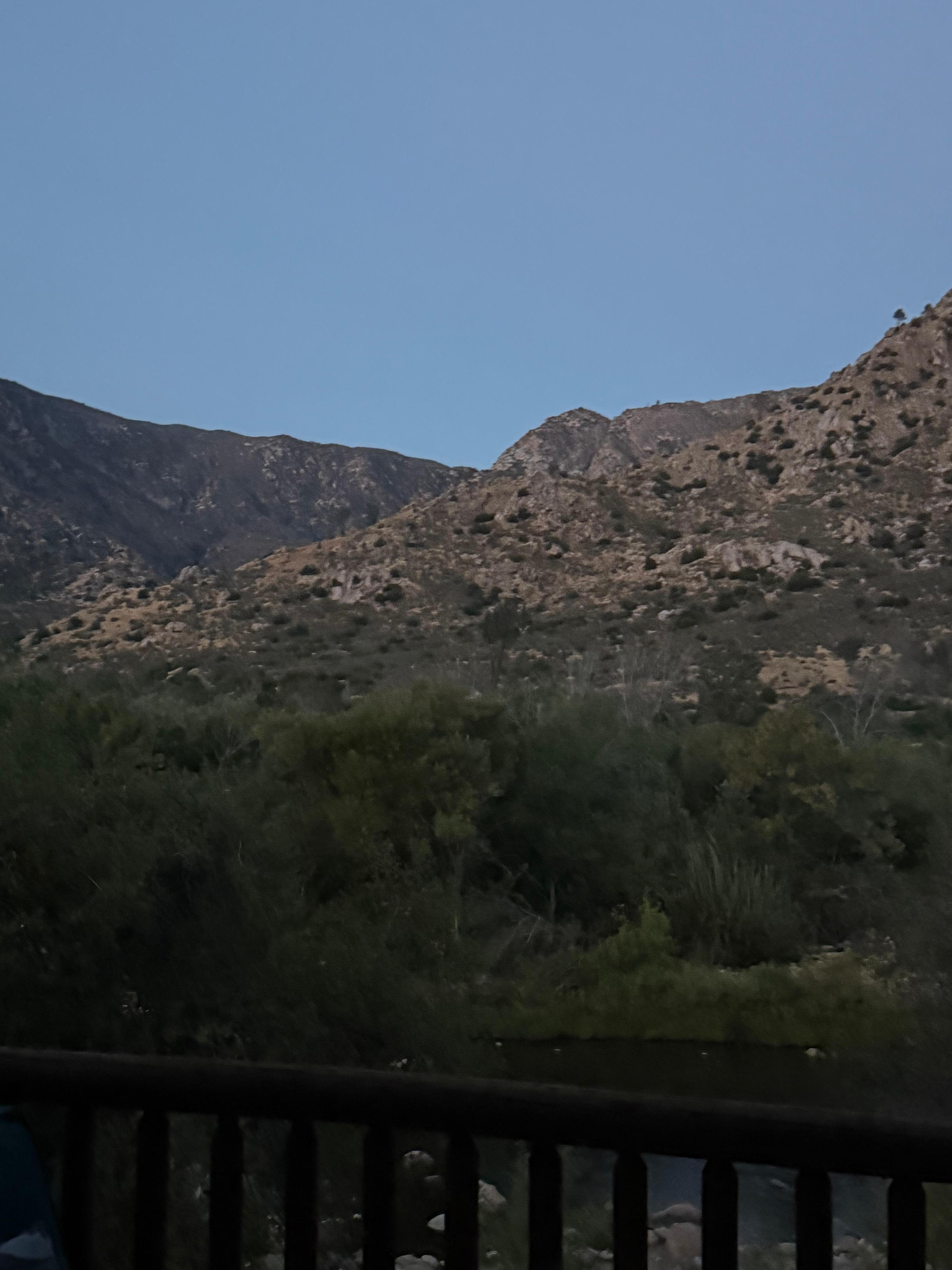 Waking up in the master bedroom 