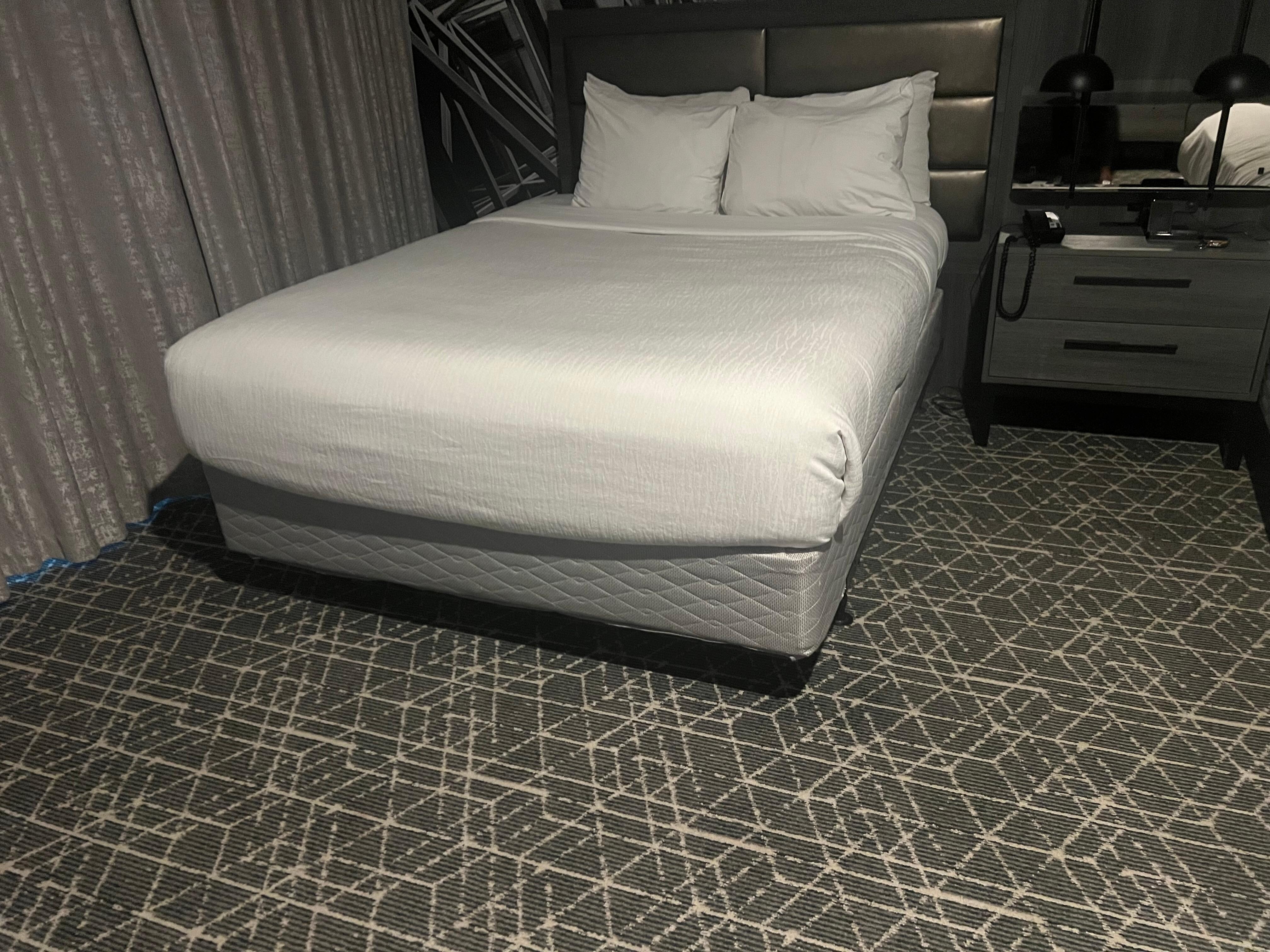 Bed skirts missing