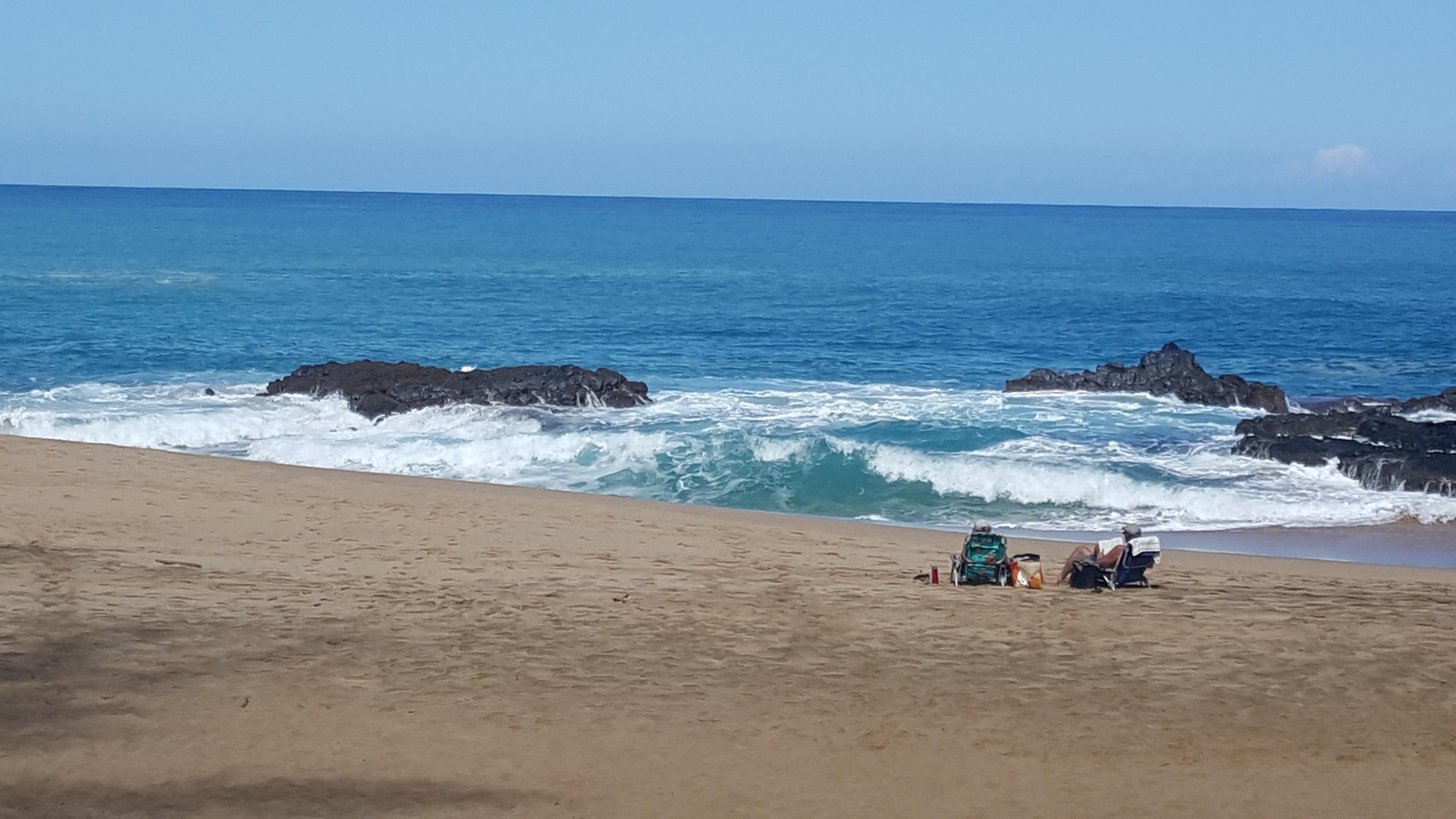 Hideaway Beach view from above