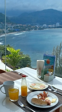 View from restaurant