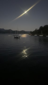 Stunning nighttime view