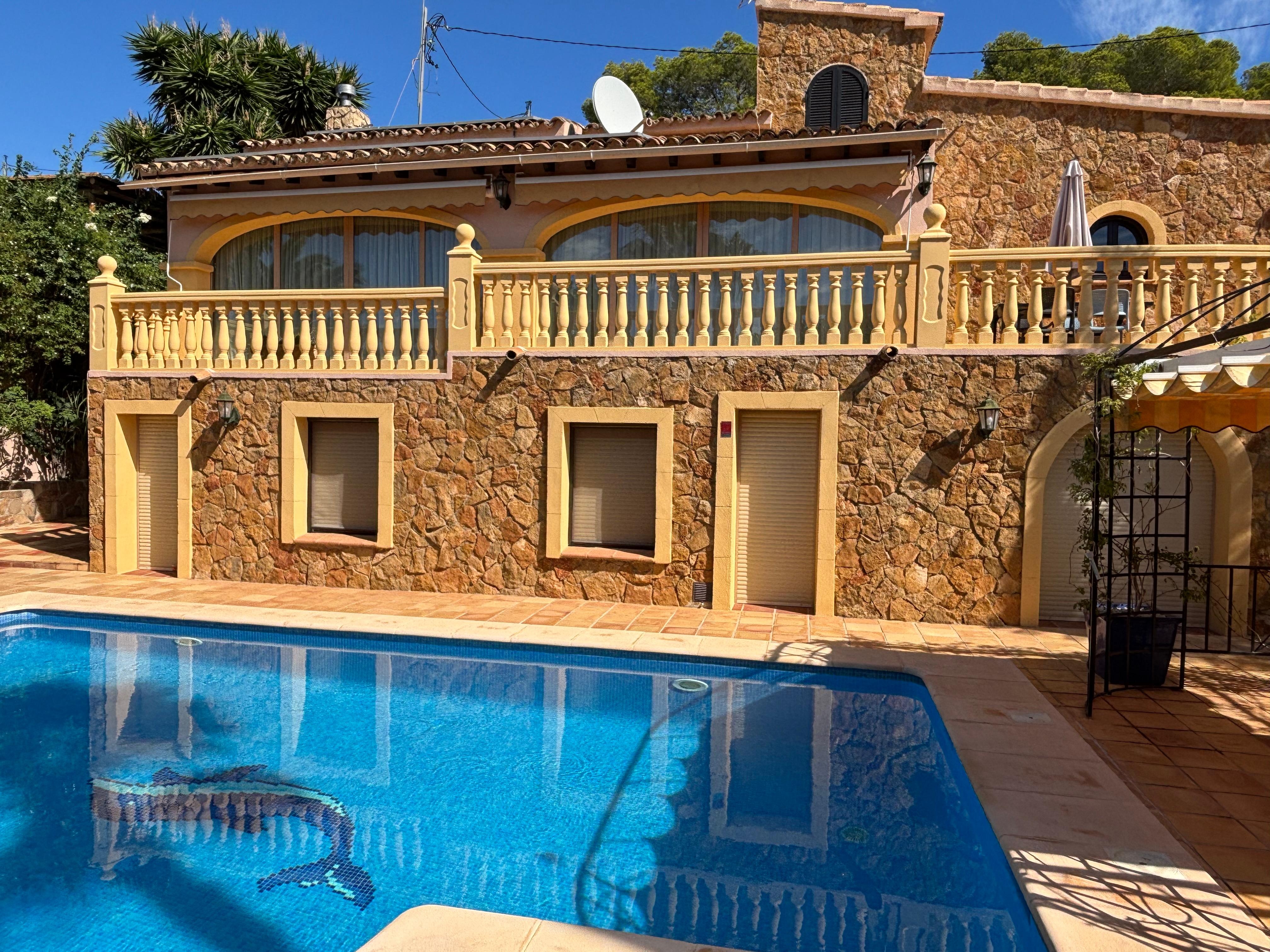 Villa from the garden 