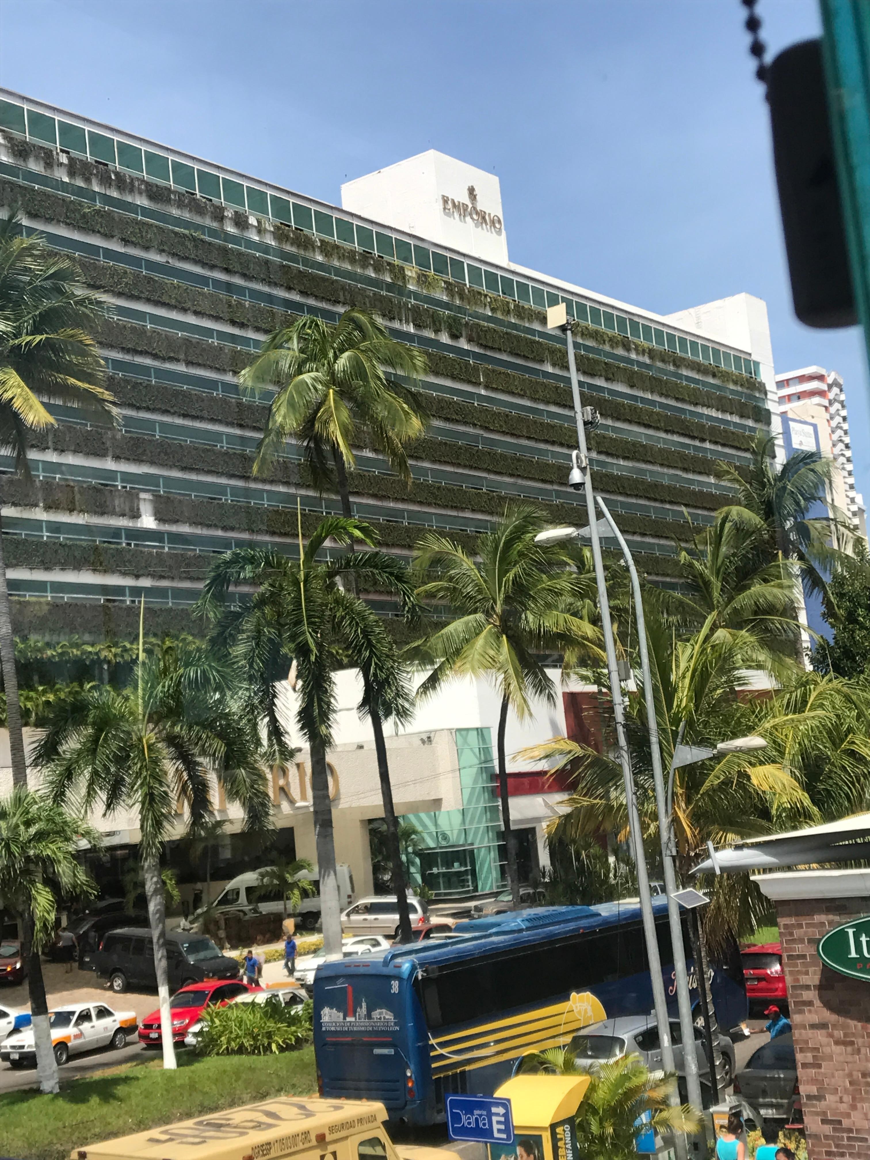 Front of hotel