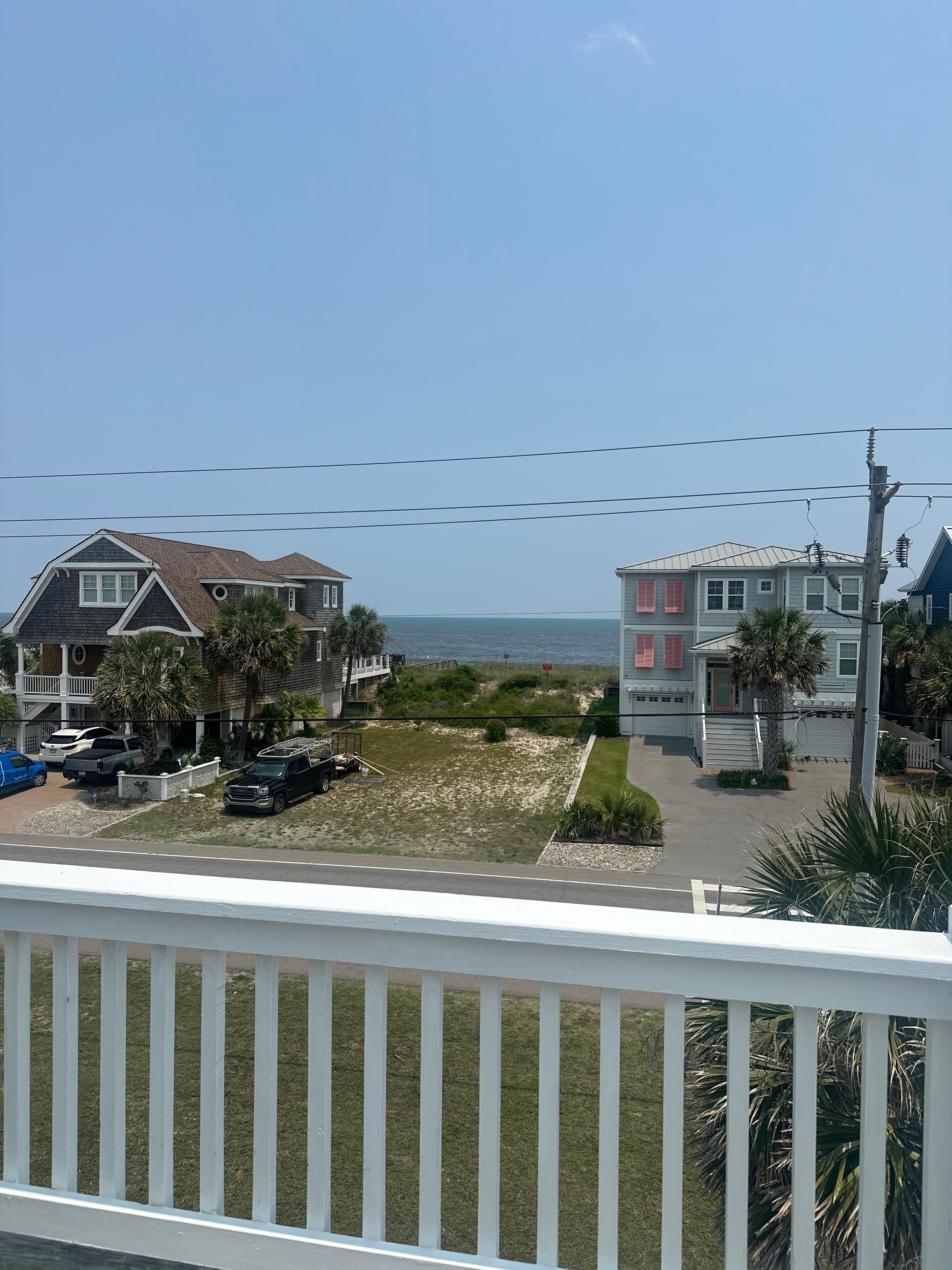 View from top floor deck