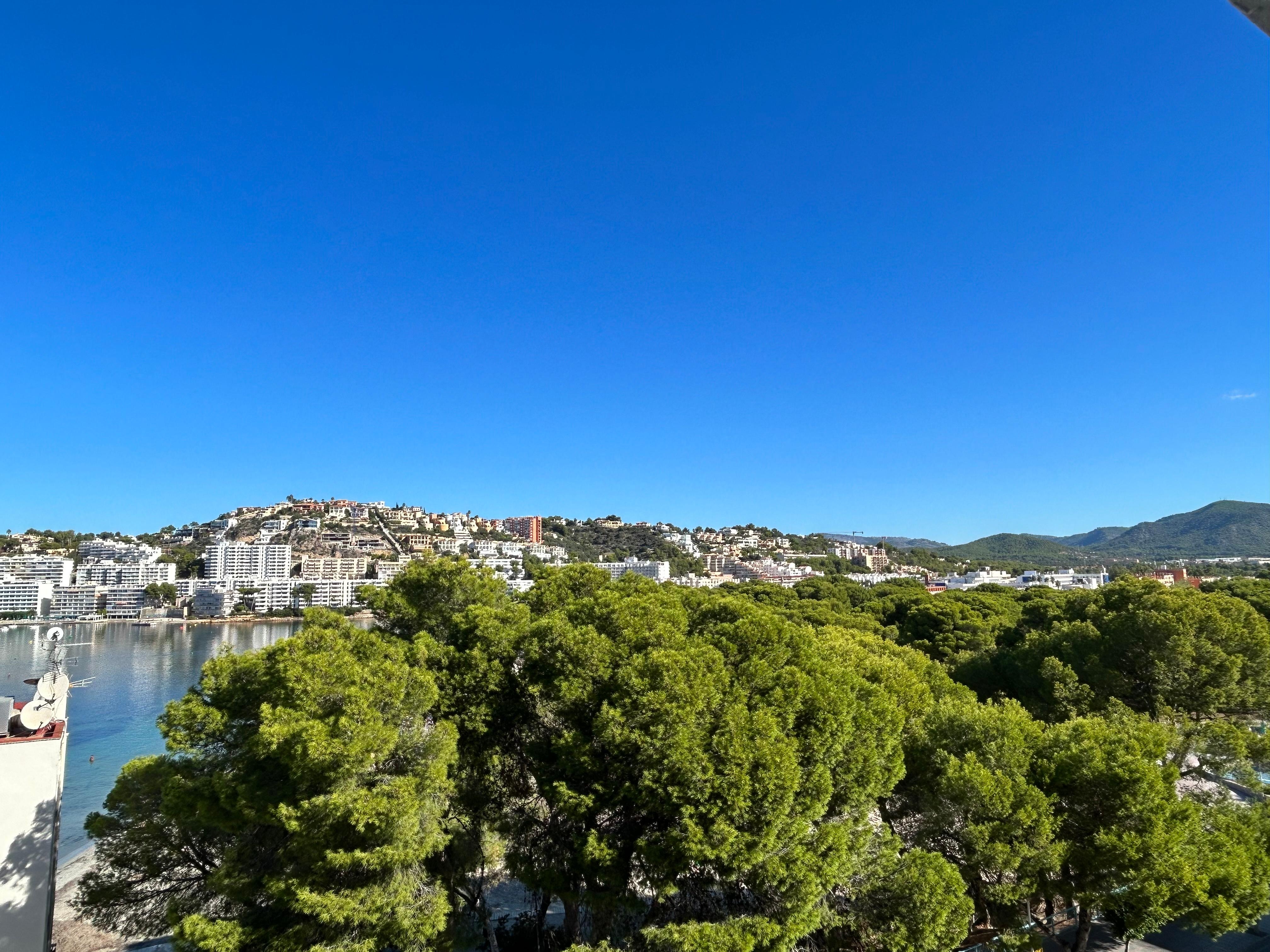 Udsigt fra balkon 4 sal