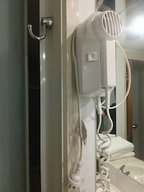 Outdated hair dryer, that doesn't work.