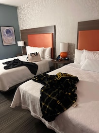 Beds and pillows clean and comfortable