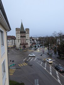 View from the balcony in our room