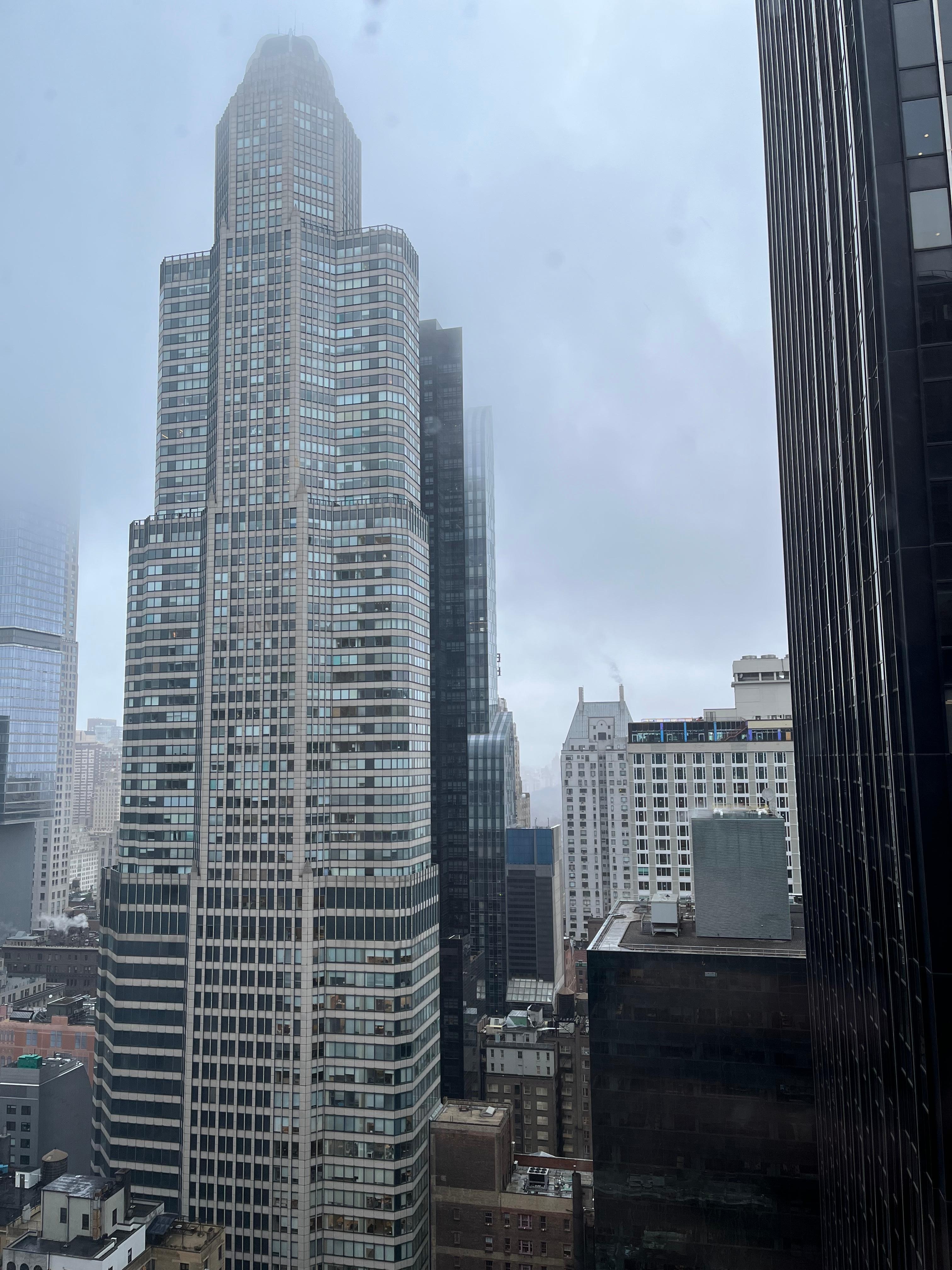 Utsikt fra rommet. 36 etg 