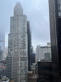 Utsikt fra rommet. 36 etg