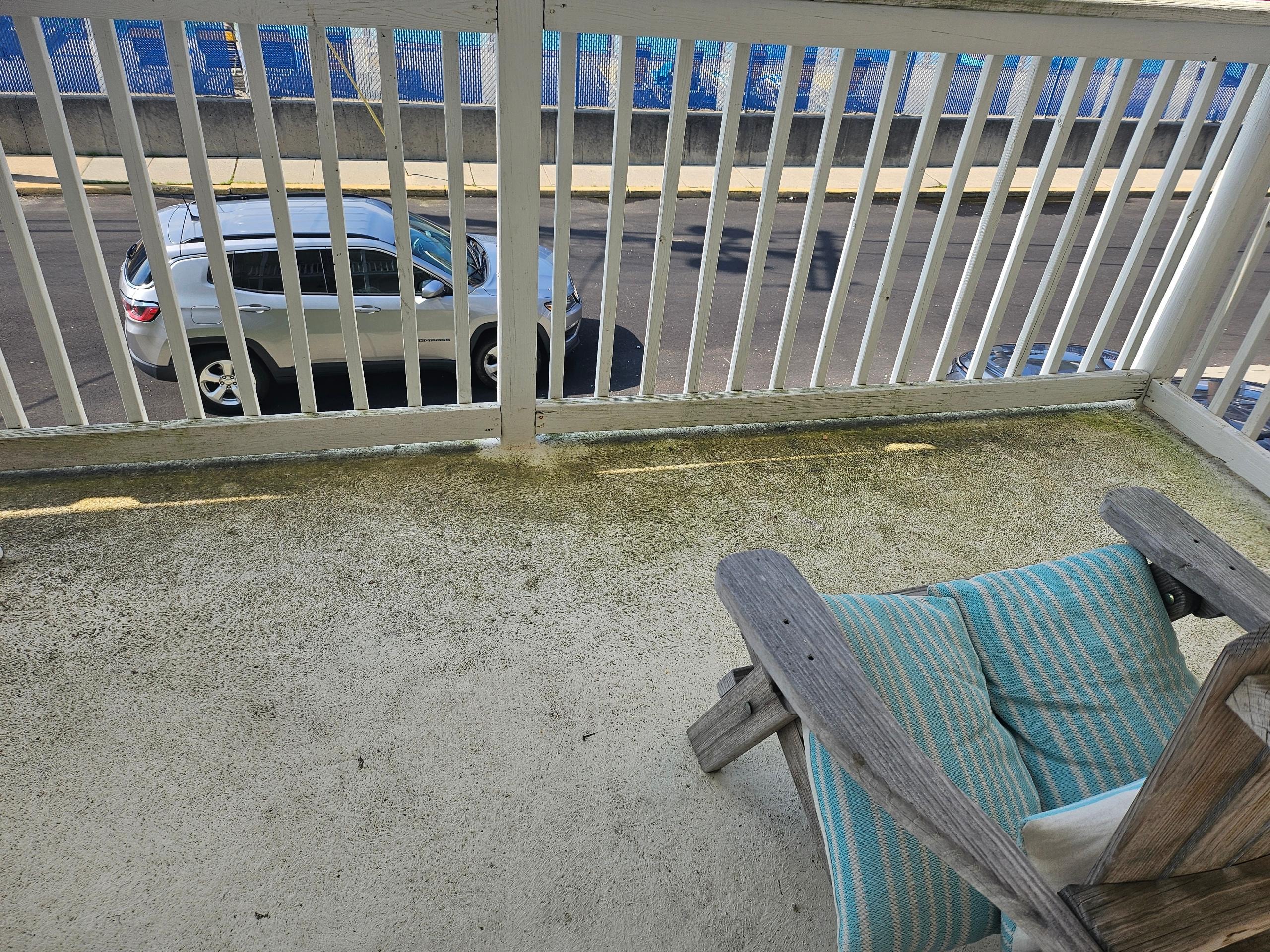 Mold on balcony