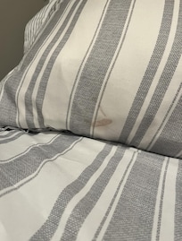 Stain on bedding