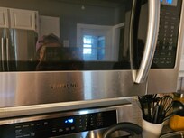 Marks on microwave