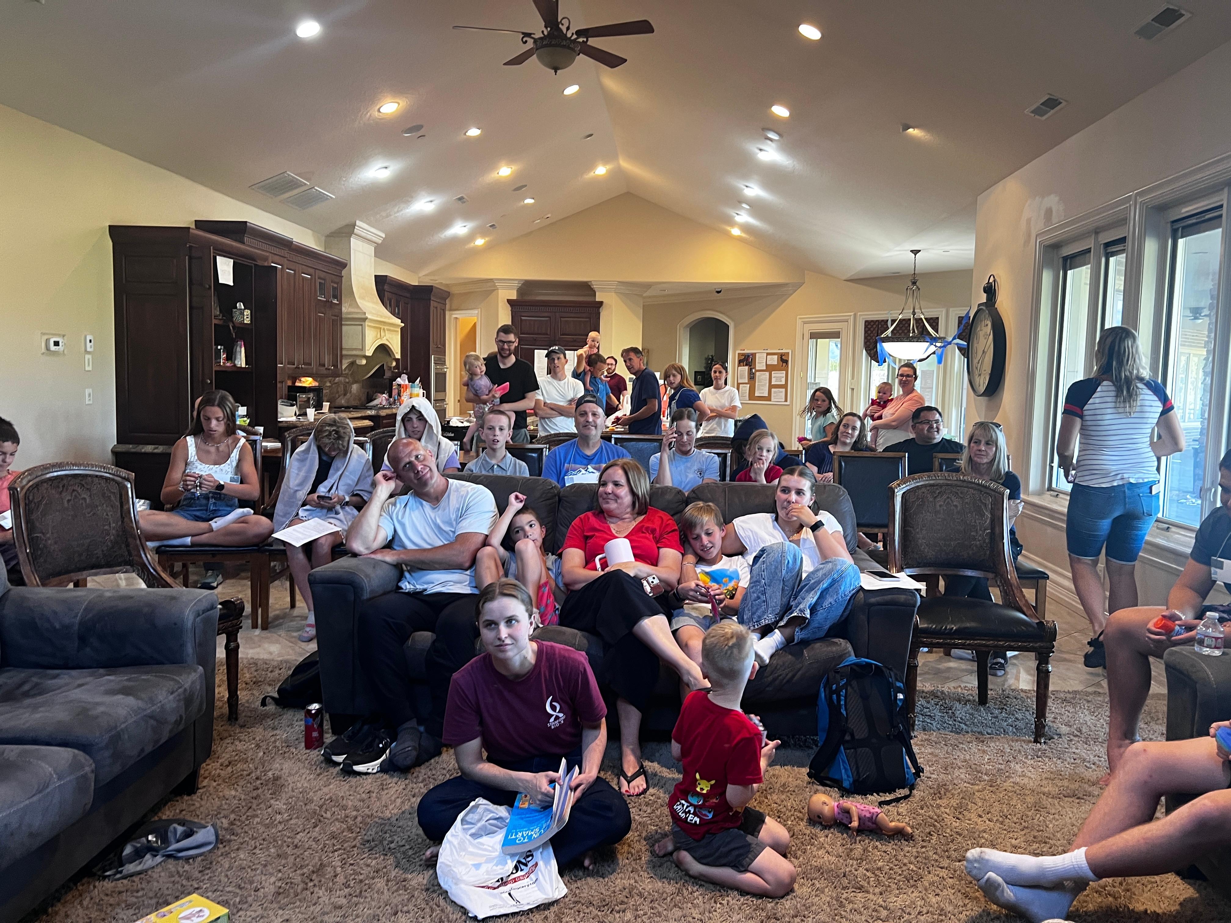 Gathering in the great room