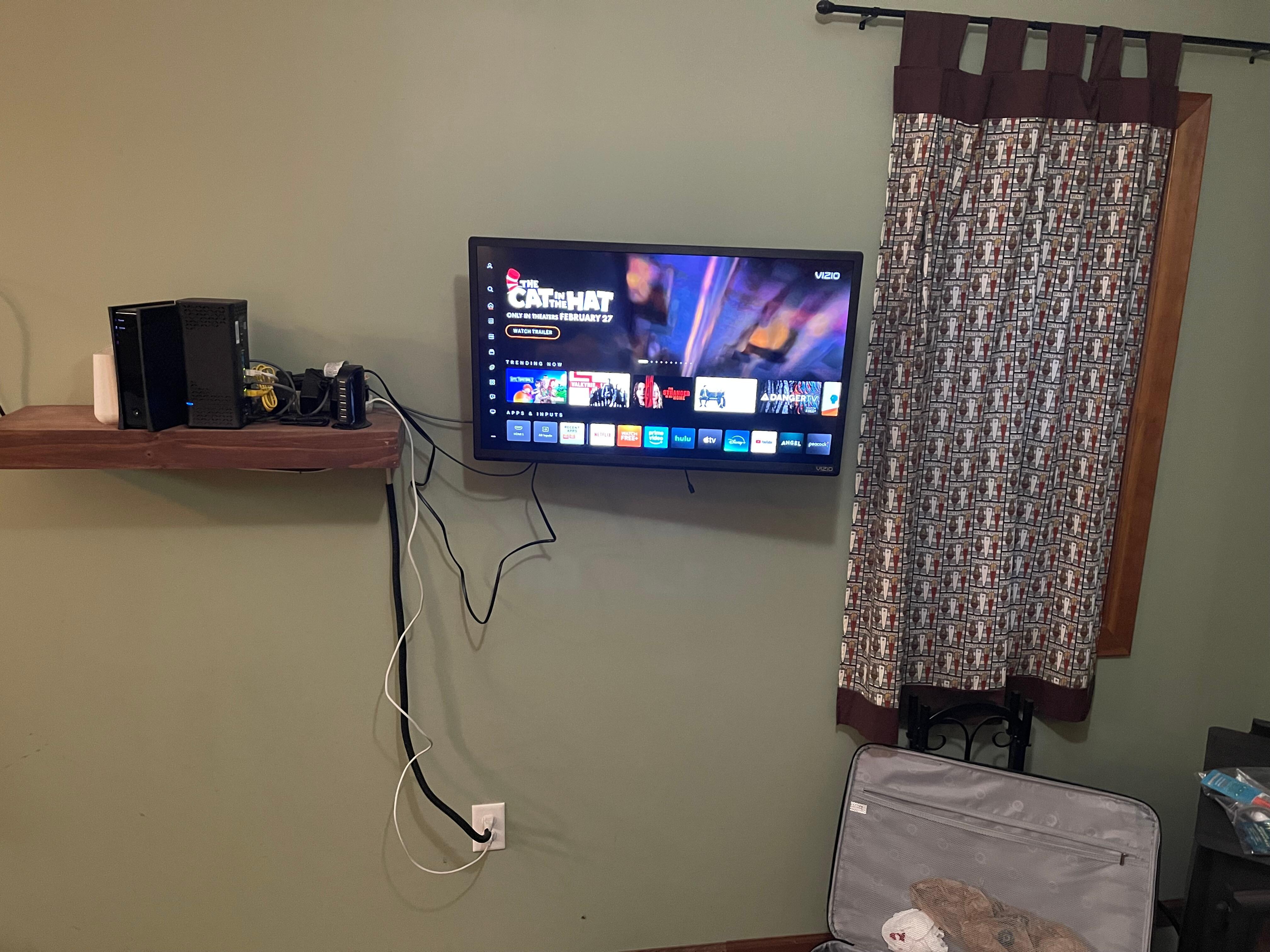 Living room TV.