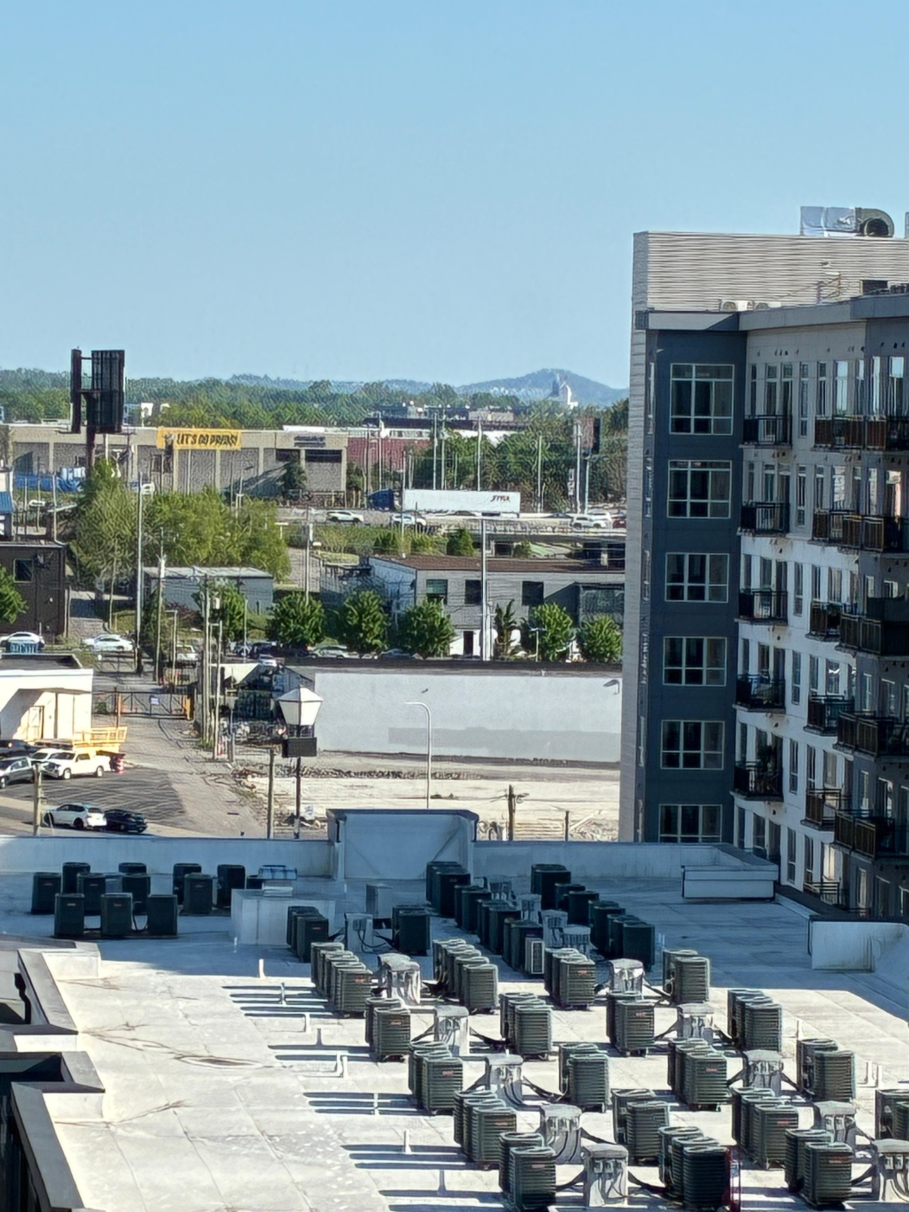 The view from our room