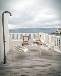 Terrasse attenante à la chambre