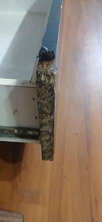 Damaged Cabinet