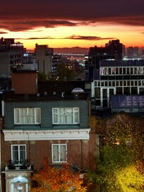 Early morning view from the hospital