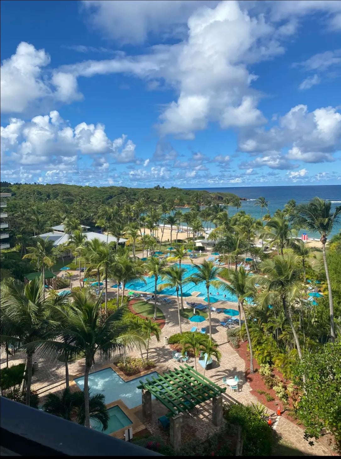 View from 7th floor Balcony