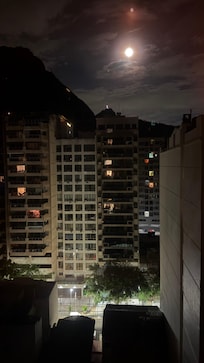 view of christ the redeemer from my window