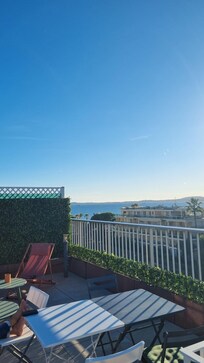 Vue du toit terrasse