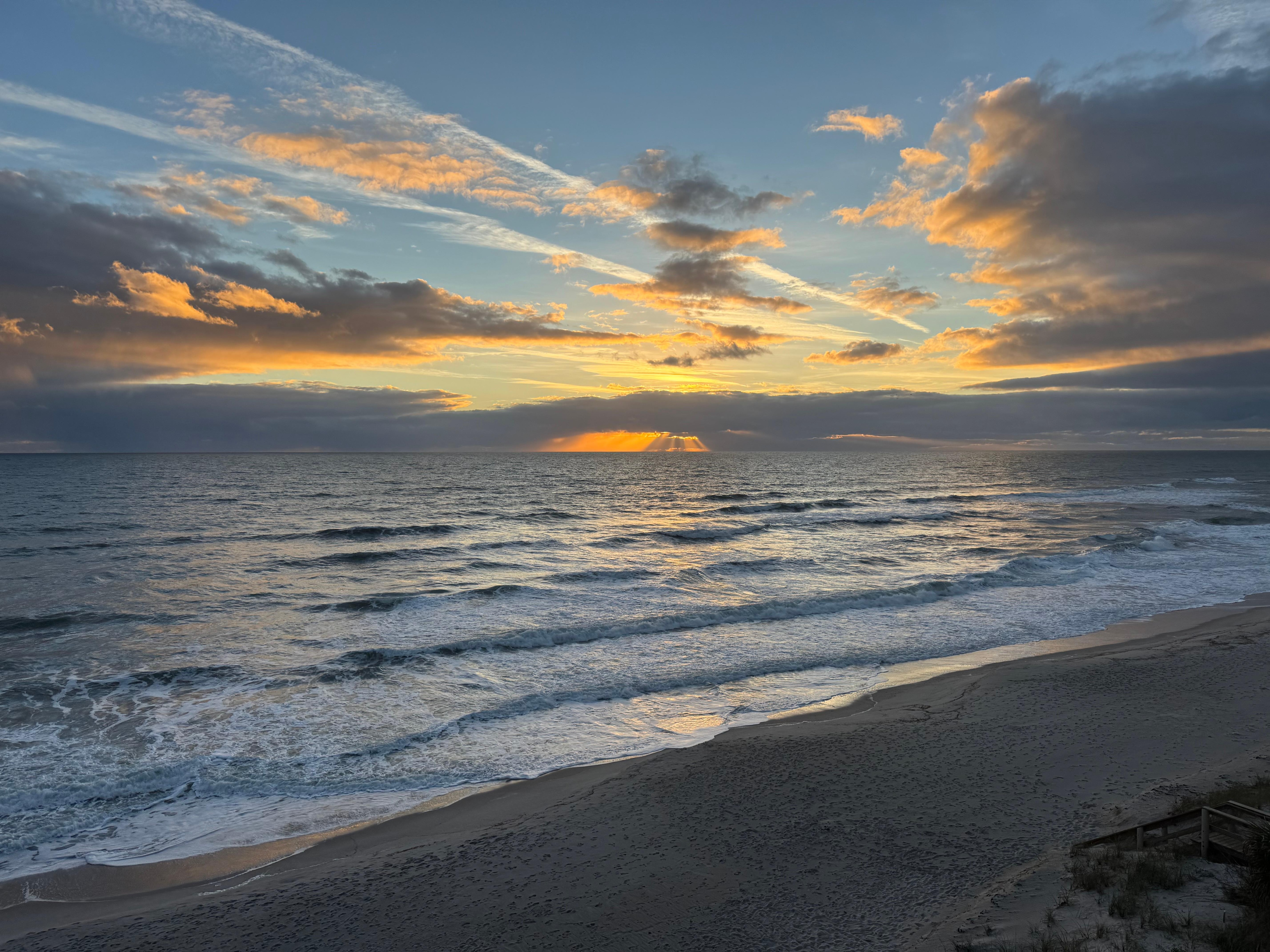 Sunrise was beautiful!!!