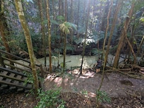 Clear water creek at Central Station