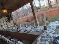 Hibachi catered dinner