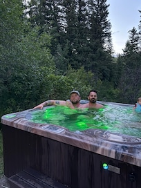 Nightly spa dip