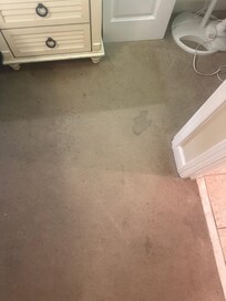 Carpet in the bedroom, yuck!